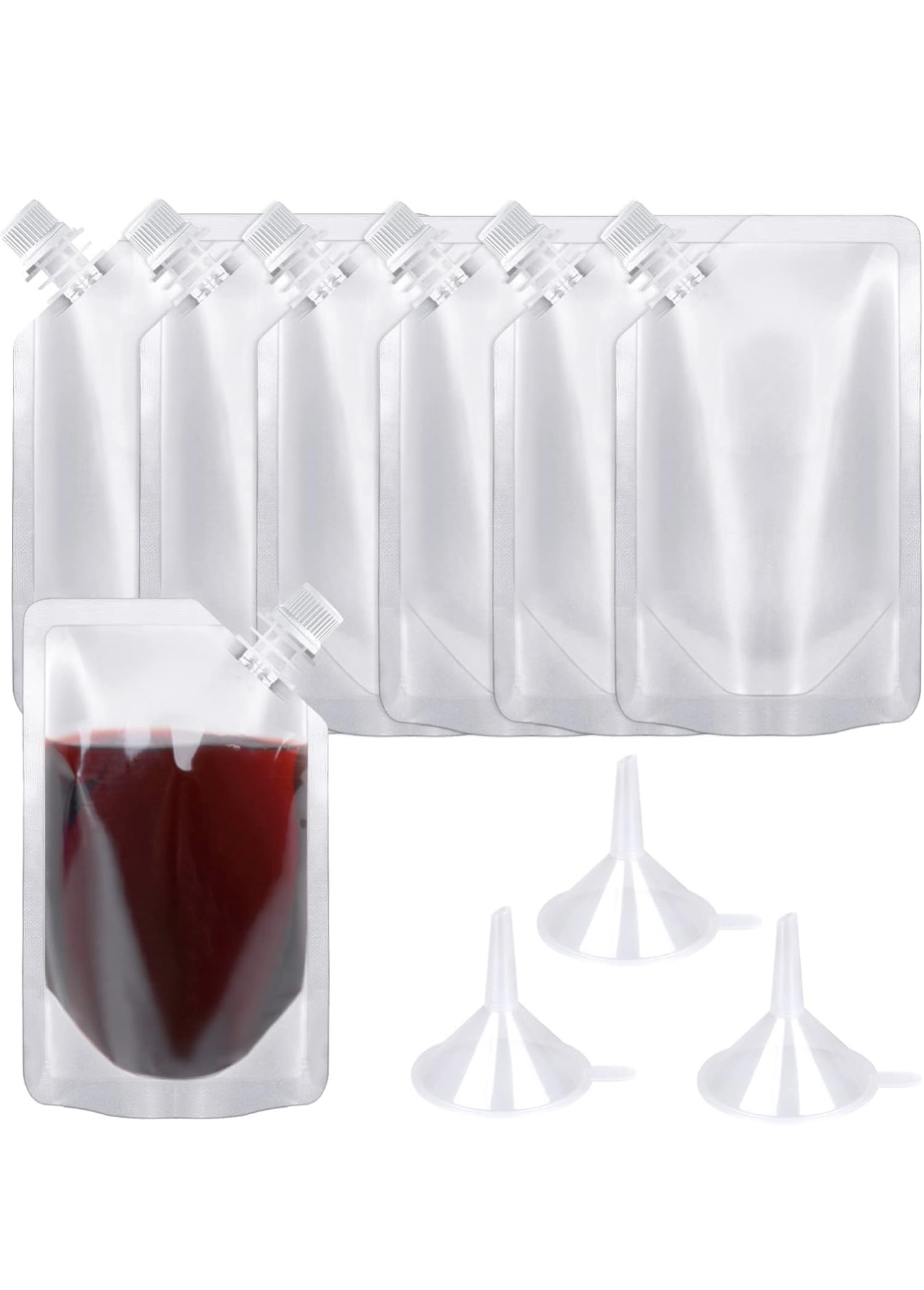 Custom pouch labels Halloween mockup